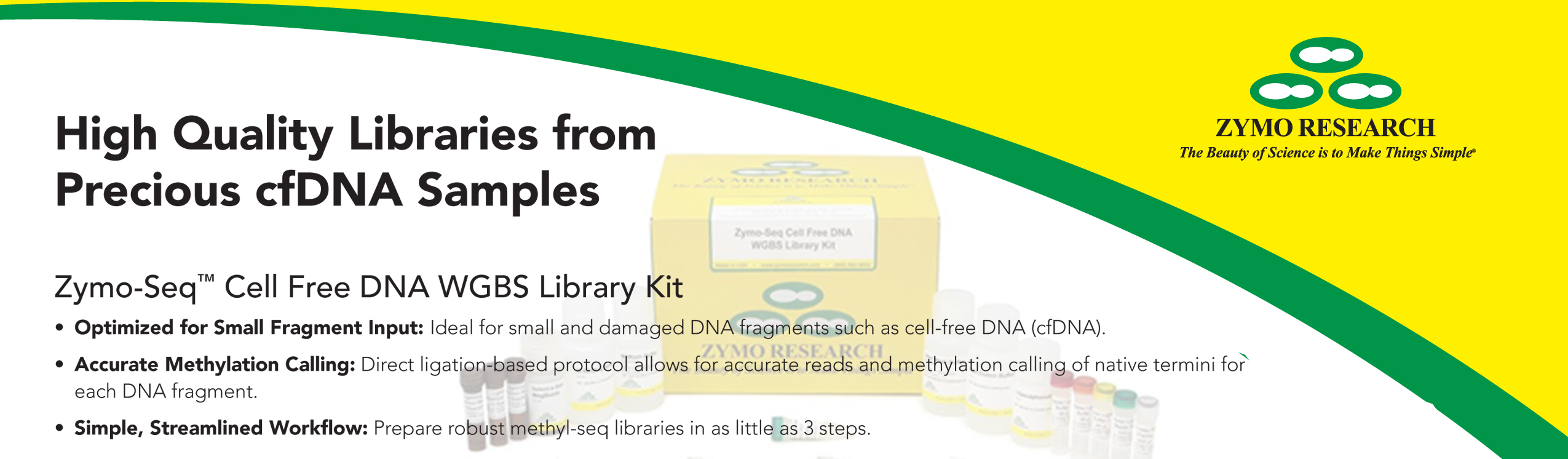 Zymo-Seq Cell Free DNA WGBS Library Kit